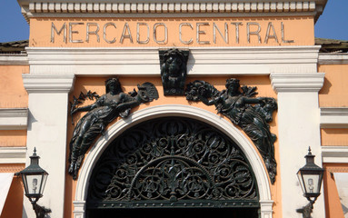 Zentralmarkt in Santiago de Chile