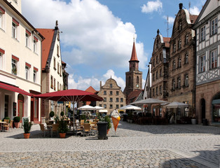 Grüner Markt in Fürth