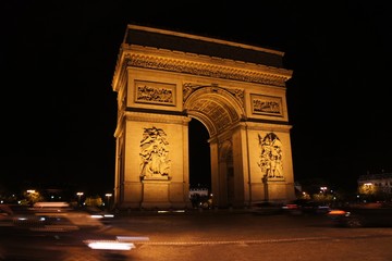 Fototapeta na wymiar Łuk Triumfalny, Paryż