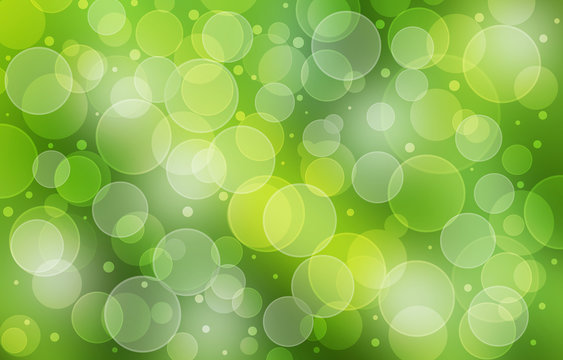 Green Natural  Background Bokeh