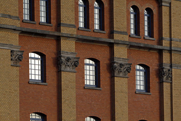 Weserfassade der Pfortmühle Hameln