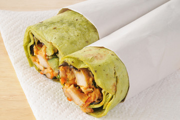 Chicken wraps