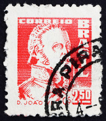 Postage stamp Brazil 1959 Dom John VI, King