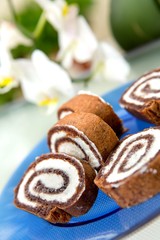 Chocolate roulade