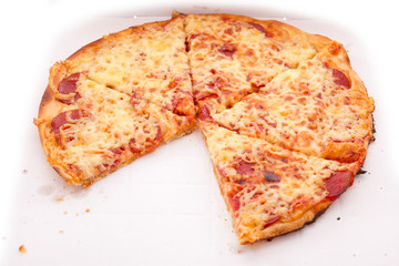 Salami Pizza