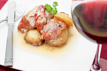 Sirloin dish