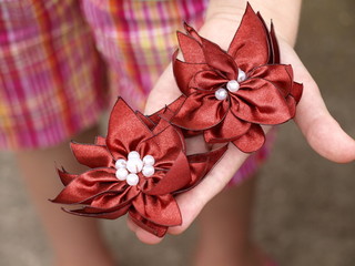 Hand-made ​​brooch