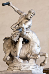 Hercules and Nessus (1599) by Giambologna