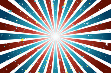Stars and Stripes Background
