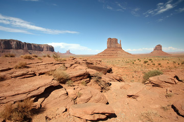 Fototapeta na wymiar USA - Monument Valley