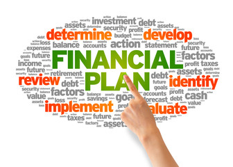 Fototapeta premium Financial Plan
