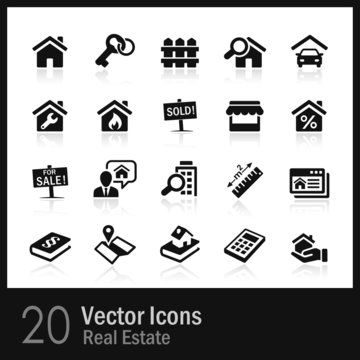 20 Real Estate Icons
