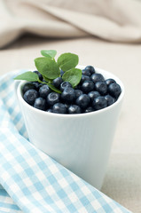 Fresh blueberries