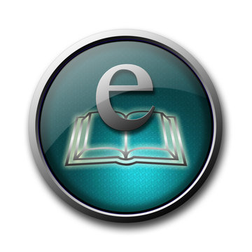 Ebook icon isolated
