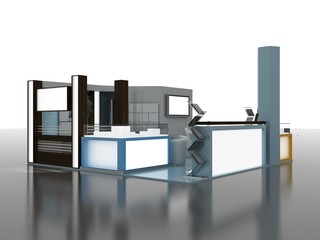Exhibition Stand Interior/Exterior Sample
