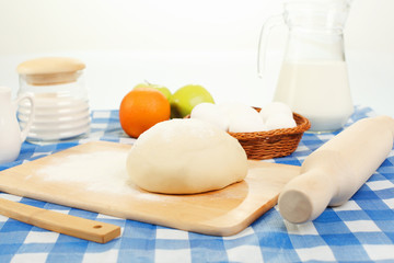 Different products to make bread