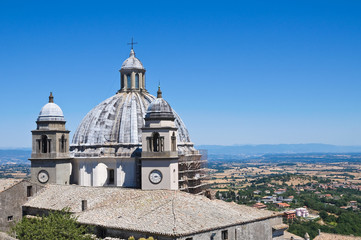 Cathedral of St. Margherita. Montefiascone. Lazio. Italy.