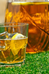 Iced Lemon Ice Tea