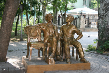 Памятник Остапу Бендеру в Бердянске