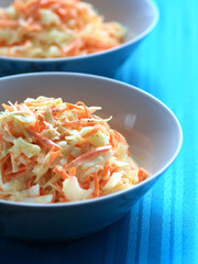 Salad with cabbage
