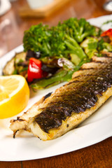 Grilled fish