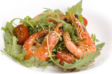 grilled shrimps