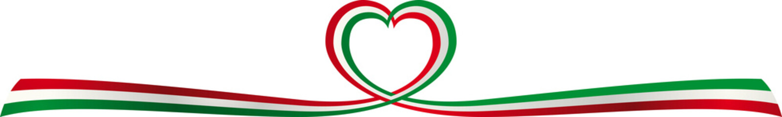 Banner nastro italia - love italy banner