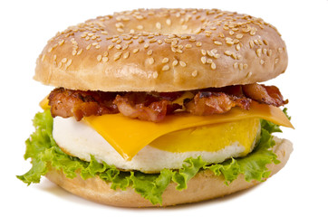 Bacon Egg and Cheese Breakfast