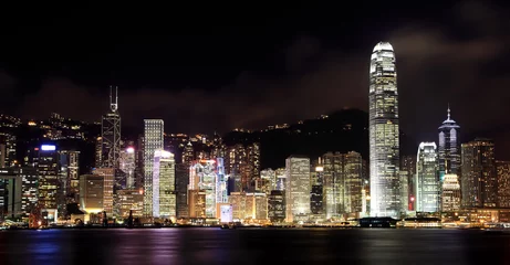 Foto op Plexiglas Hongkong, horizon © bourbon numérik