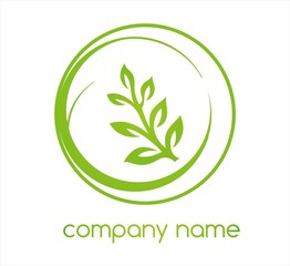 leaves , plant , Green Eco friendly business logo design