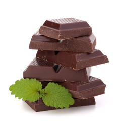 Chocolate bars stack