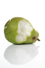 Pear bitten in