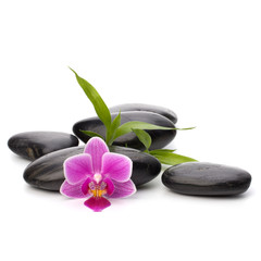Zen pebbles path. Spa and healthcare concept.