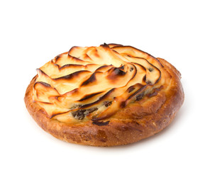 Delicious sweet cream bun