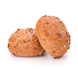 Two sandwich bun with sunflower seeds