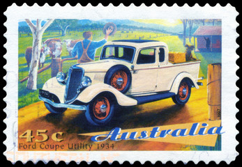 AUSTRALIA - CIRCA 1997 Ford Coupe