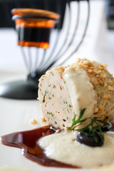 Foie gras with cream sauce © onizu3d