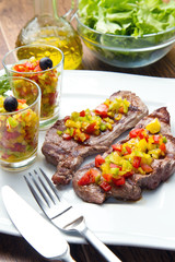 Grilled Steak Meat