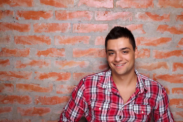 Obraz premium Handsome man posing