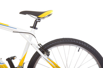 Bicycle Close-up isolated
