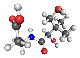 Vitamin B5 molecule