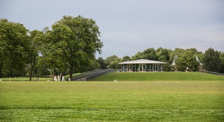 A view of the Regent s Park Hub in London