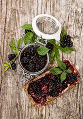 Fresh made Blackberry Jam
