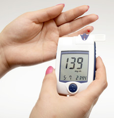 Measuring blood sugar