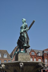 Tine-Brunnen in Husum