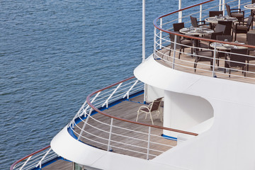 restaurant on ship, focus on restaurant