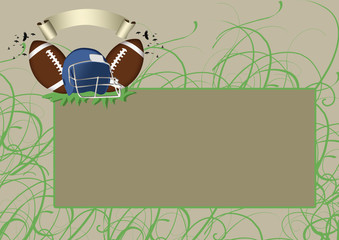 American football background