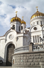 Cathedral of Christ the Savior in Moscow, Russia