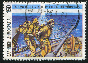 Greek troops