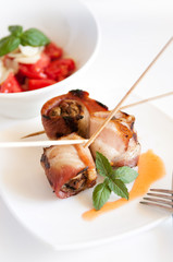 grilled Bacon rolls